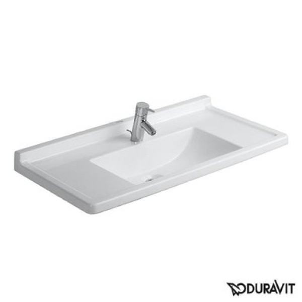 Плитка керамогранит Керамическая раковина 85 см Duravit Starck 3 0304800041 для пола
