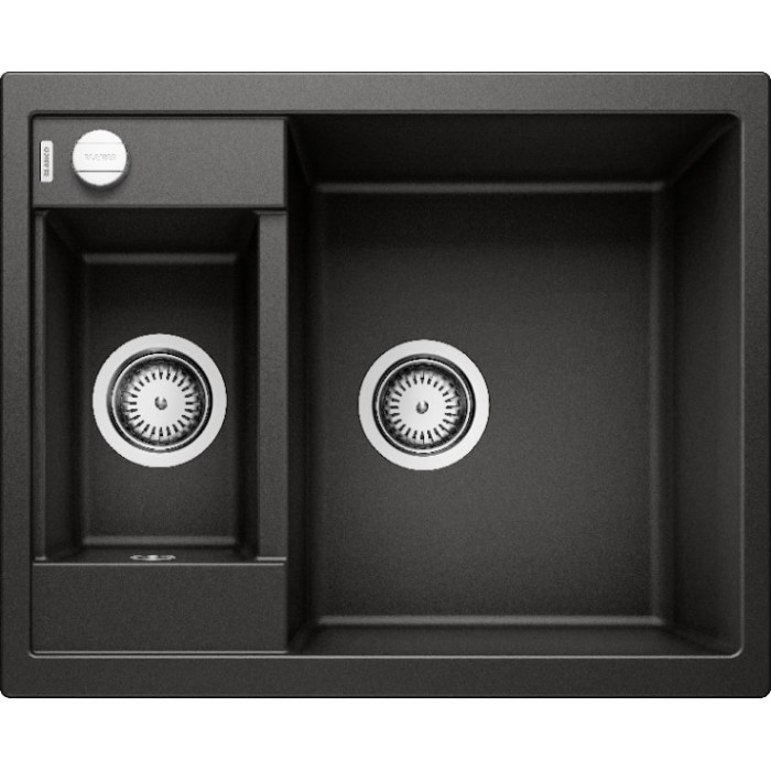 Мойка для кухни Blanco Metra 6 с клапаном-автоматом чёрный 525922