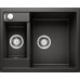 Мойка для кухни Blanco Metra 6 с клапаном-автоматом чёрный 525922