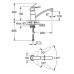 Смеситель для мойки Grohe Eurosmart Cosmopolitan 31170000