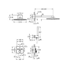 Душевая система Grohe Grohtherm SmartControl 34706000