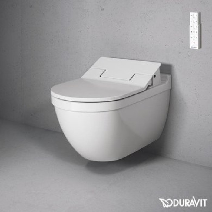 Плитка керамогранит Подвесной унитаз Duravit Starck 3 SensoWash 2226590000 для пола