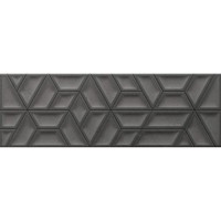 Плитка Gemma PALOMA ANTHRACITE GEOMETRIC 12×900×300 для ванной и кухни
