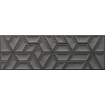 Плитка Gemma PALOMA ANTHRACITE GEOMETRIC 12×900×300 для ванной и кухни