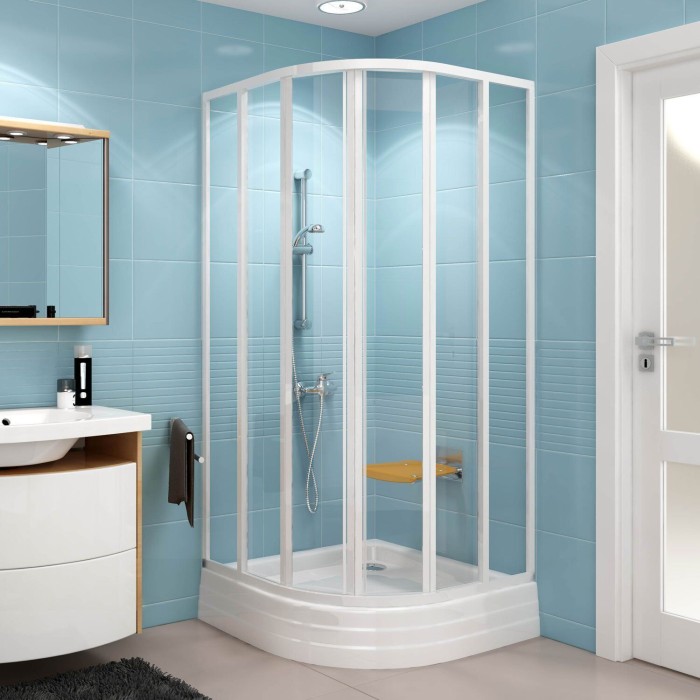 Душевая кабина Ravak Supernova SKKP6- 80 Белый Grape