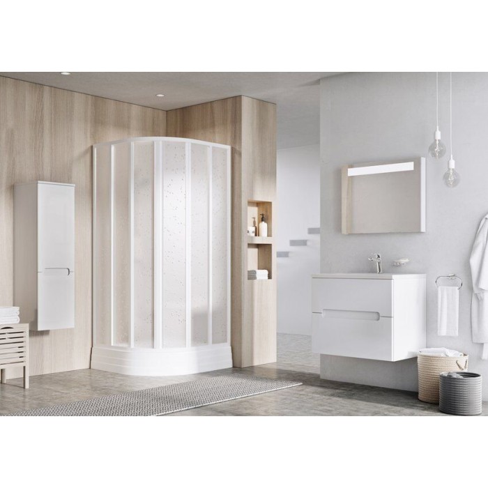 Душевая кабина Ravak Supernova SKKP6- 80 Белый Grape