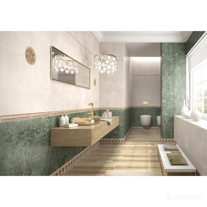 Плитка Pamesa La Maison LIST TISSU ESMERALDA фриз 8×316×60 Плитка Pamesa La Maison LIST TISSU ESMERALDA фриз 8×316×60