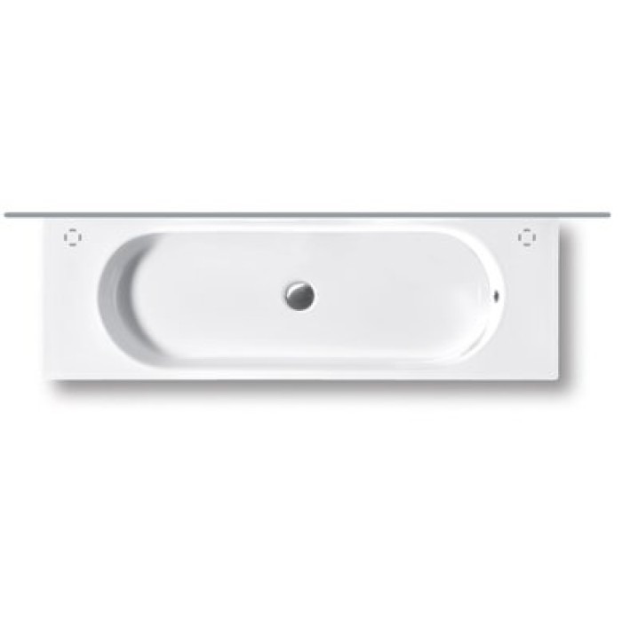 Керамическая раковина 110 см Hatria Area, белый (YxNG01)