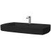 Керамическая раковина 91,5 см Artceram Jazz, black glossy (JZL001 03;00)