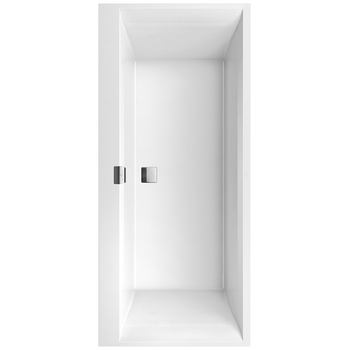 Ванна квариловая Villeroy&Boch Squaro Edge 12 UBQ180SQE2DV-01 + ножки и система слива-перелива