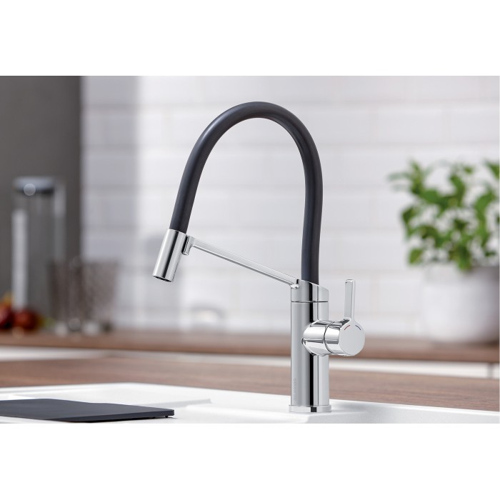 Смеситель кухонный Blanco VIU-S хром 524813 Смеситель кухонный Blanco VIU-S хром 524813