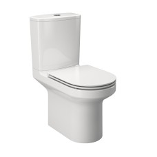 Унітаз-компакт Primera Ring 8390026 безобідковий із сидінням з дюропласту Soft close, quick-fix