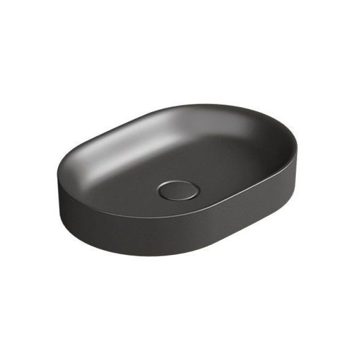 Керамическая раковина 50 см Catalano Horizon, nero satinato