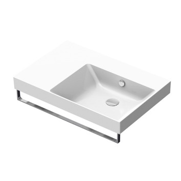 Керамическая раковина 75 см Catalano NEW ZERO, bianco lucido