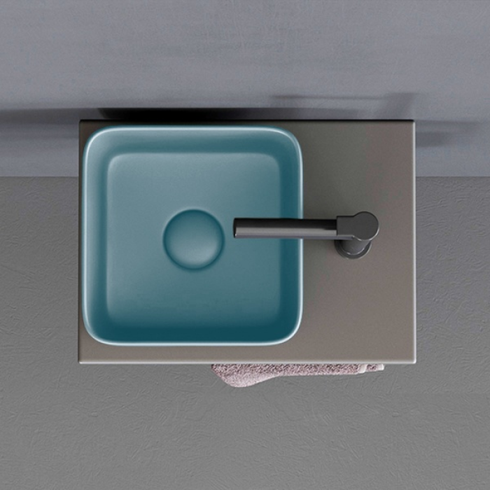 Раковина накладная 25 см Cielo Shui Comfort Minimo