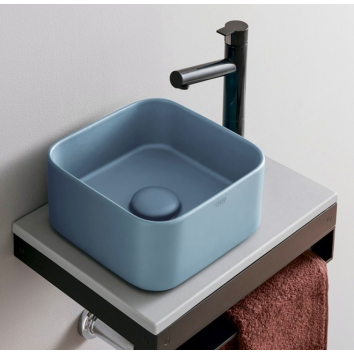 Раковина накладная 25 см Cielo Shui Comfort Minimo