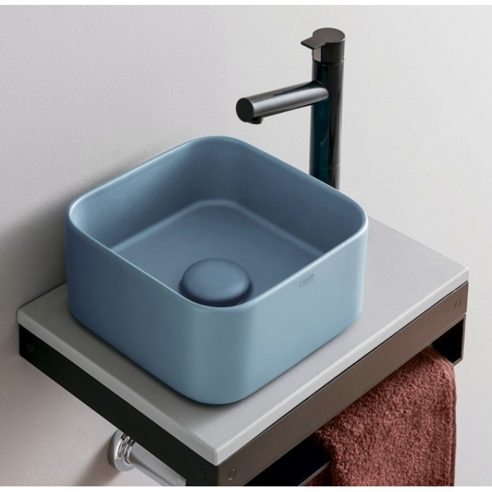 Раковина накладная 25 см Cielo Shui Comfort Minimo