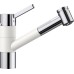 Смеситель кухонный Blanco TIVO - S SILGRANIT хром / белый 517613