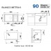 Мойка для кухни Blanco Metra 9 черный  525936