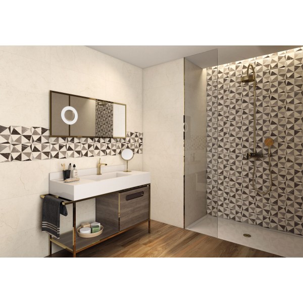 Плитка PAMESA AT. SAVERY CREAM RLV 9×800×360 под мрамор