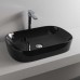 Керамическая раковина 65 см Artceram Ghost, black glossy (GHL002 03;00)
