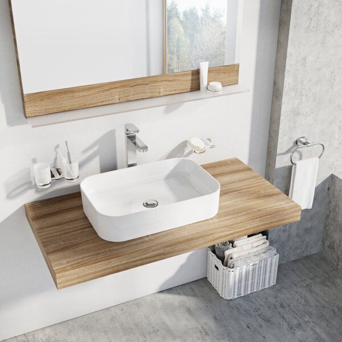 Умывальник Ravak Керамический Ceramic 550 R Slim Белый