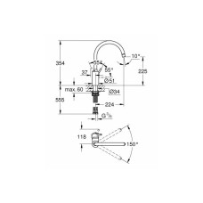 Grohe Concetto Смеситель для кухни (32661DC3)