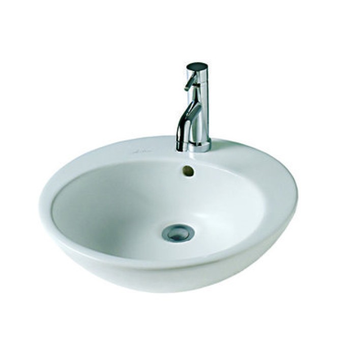 Керамическая раковина 48 см Hatria Happy Hour 02:00, белый (Y0M601)