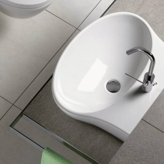 Керамическая раковина 62 см Hatria Nido, белый (YxEM01) Керамическая раковина 62 см Hatria Nido, белый (YxEM01)