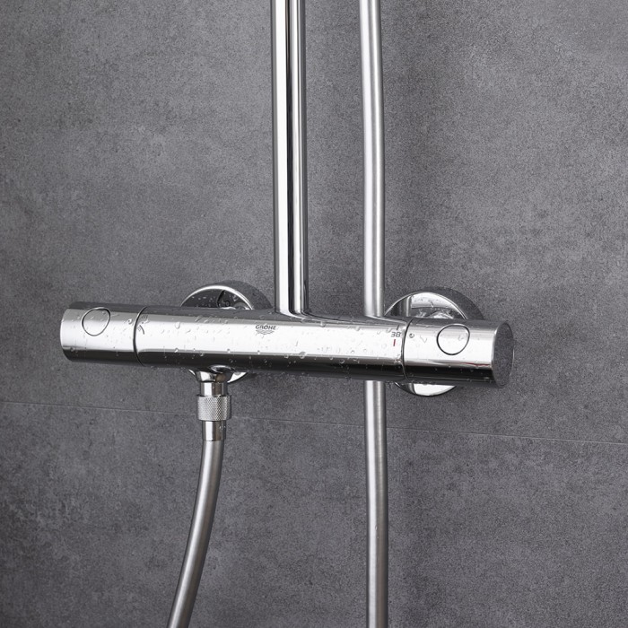 Плитка керамогранит Душевая система Grohe New Tempesta Cosmopolitan 160 (27922000) для пола