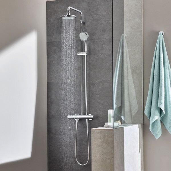 Плитка керамогранит Душевая система Grohe New Tempesta Cosmopolitan 160 (27922000) для пола