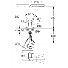 Grohe Zedra Смеситель для кухни (32553DC2)