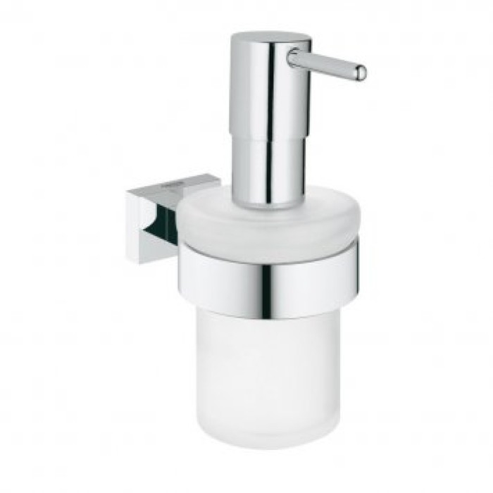 Grohe Essentials Cube Дозатор для жидкого мыла с держателем (40756001)