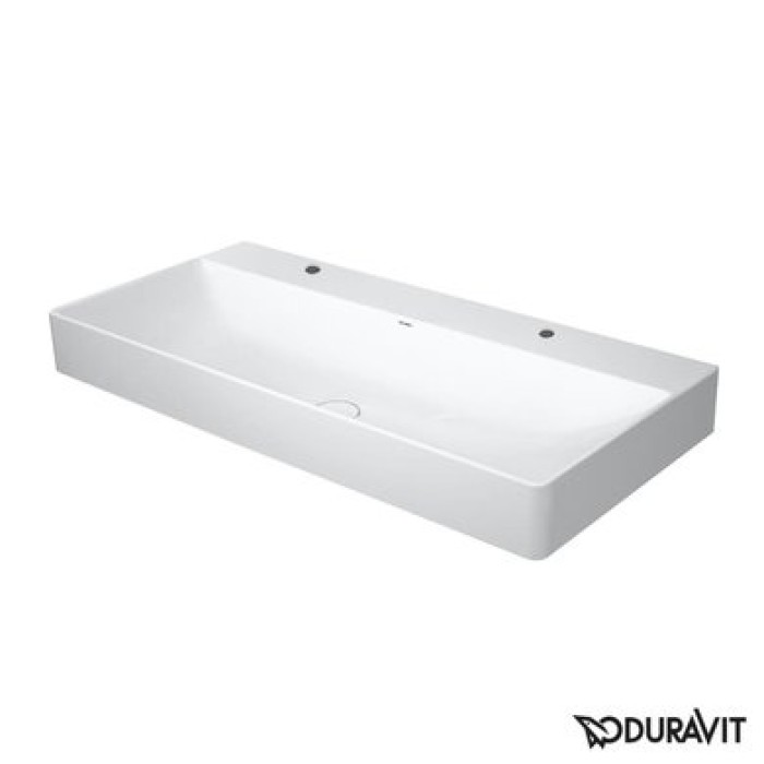 Плитка керамогранит Керамическая раковина 100 см Duravit DuraSquare 2353100072 для пола