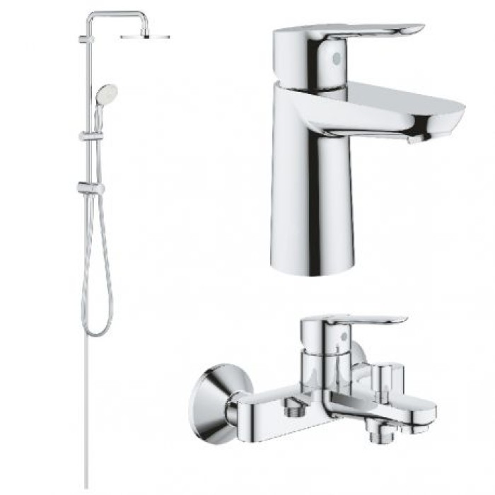 Grohe BauEdge набор для ванны 3 в 1 (12336TS)