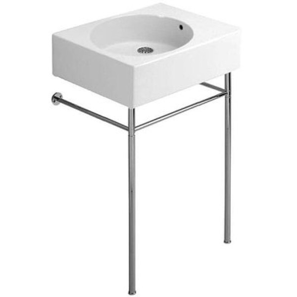 Плитка керамогранит Керамическая раковина 61,5 см Duravit Scola 0684600000 для пола
