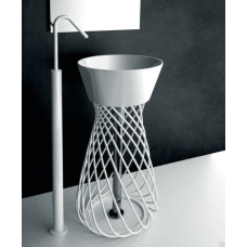 Керамическая раковина 43 см Artceram Wire, white (WIL001 01;00)