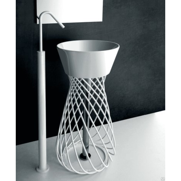 Керамическая раковина 43 см Artceram Wire, white (WIL001 01;00)