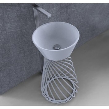 Керамическая раковина 43 см Artceram Wire, white (WIL001 01;00)