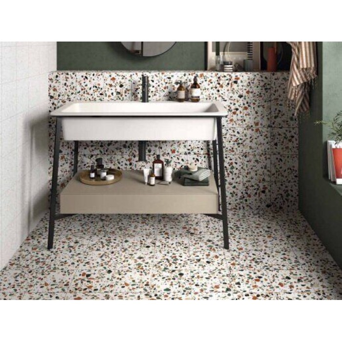 Керамогранит ABK PLAY 0005894 PLAY DROPS MULTIWHITE NAT 8×200×200