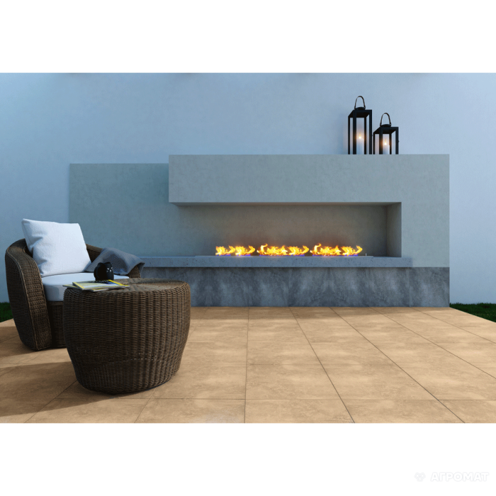 Керамогранит Cersanit Febe BEIGE 9×420×420 под камень