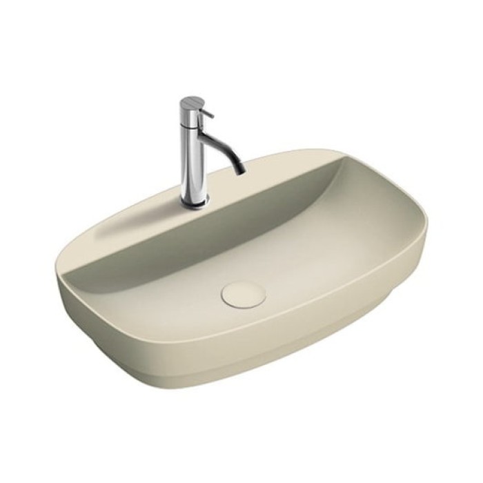 Керамическая раковина 65 см Catalano Green Lux, grigio satinato