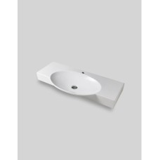 Керамическая раковина 85 см Artceram Swing, white glossy (SWL001 01;00)
