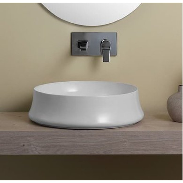Керамическая раковина 50 см Simas Sharp, bianco glossy SH 01