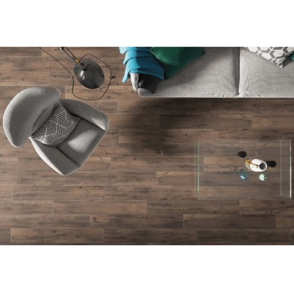 Керамогранит Cerrad Tonella PODLOGA TONELLA BROWN RECT 8×1597×193 под дерево
