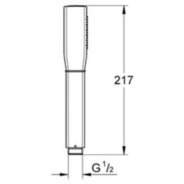 Ручной душ Grohe Grandera 26037IG0