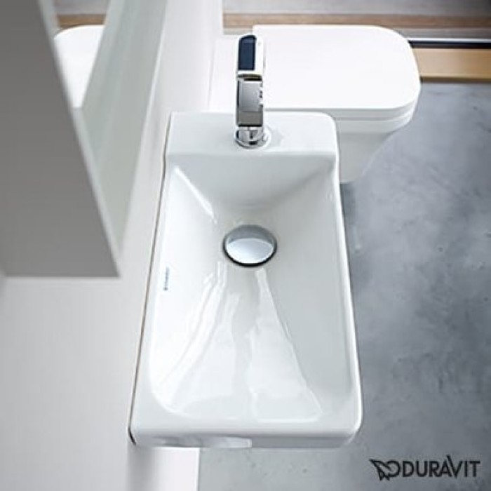 Плитка керамогранит Керамическая раковина 50 см Duravit P3 Comforts 0715500000 для пола