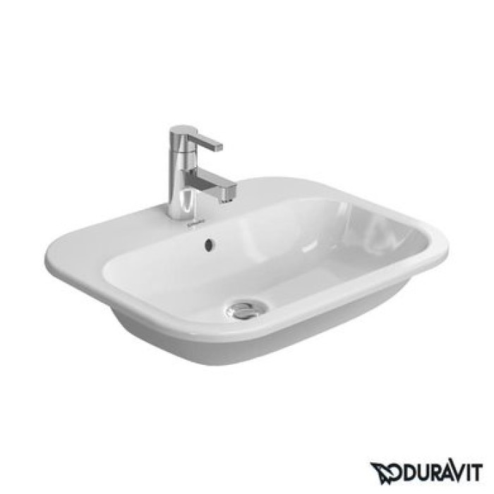 Плитка керамогранит Керамическая раковина 60 см Duravit Happy D.2 0483600000 для пола