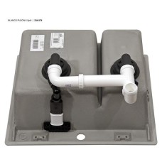 Мойка для кухни Blanco Pleon 6 Split антрацит 521689