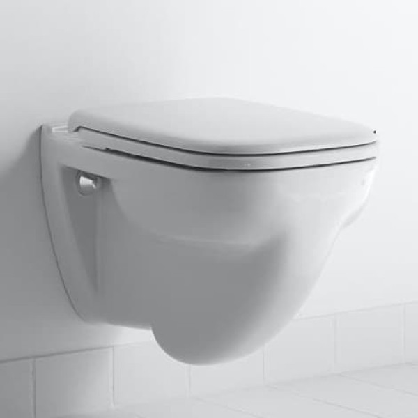 Плитка керамогранит Подвесной унитаз Duravit D-Code 2210090000 для пола